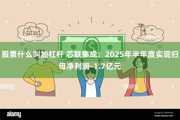 股票什么叫加杠杆 芯联集成：2025年半年度实现归母净利润-1.7亿元